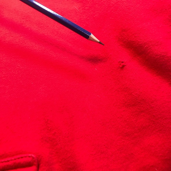 Thrasher Hoodie Red Men’s Large with Kangaroo Pocket Large - Picture 5 of 13